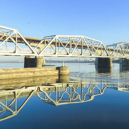 Puente giratorio Santa Lucía